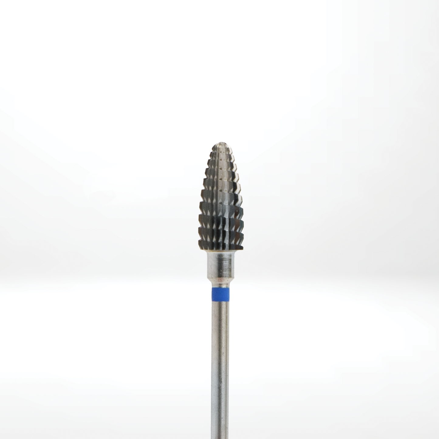 Nail drill bit carbide - SHARK parabola, 6,0 mm, blue