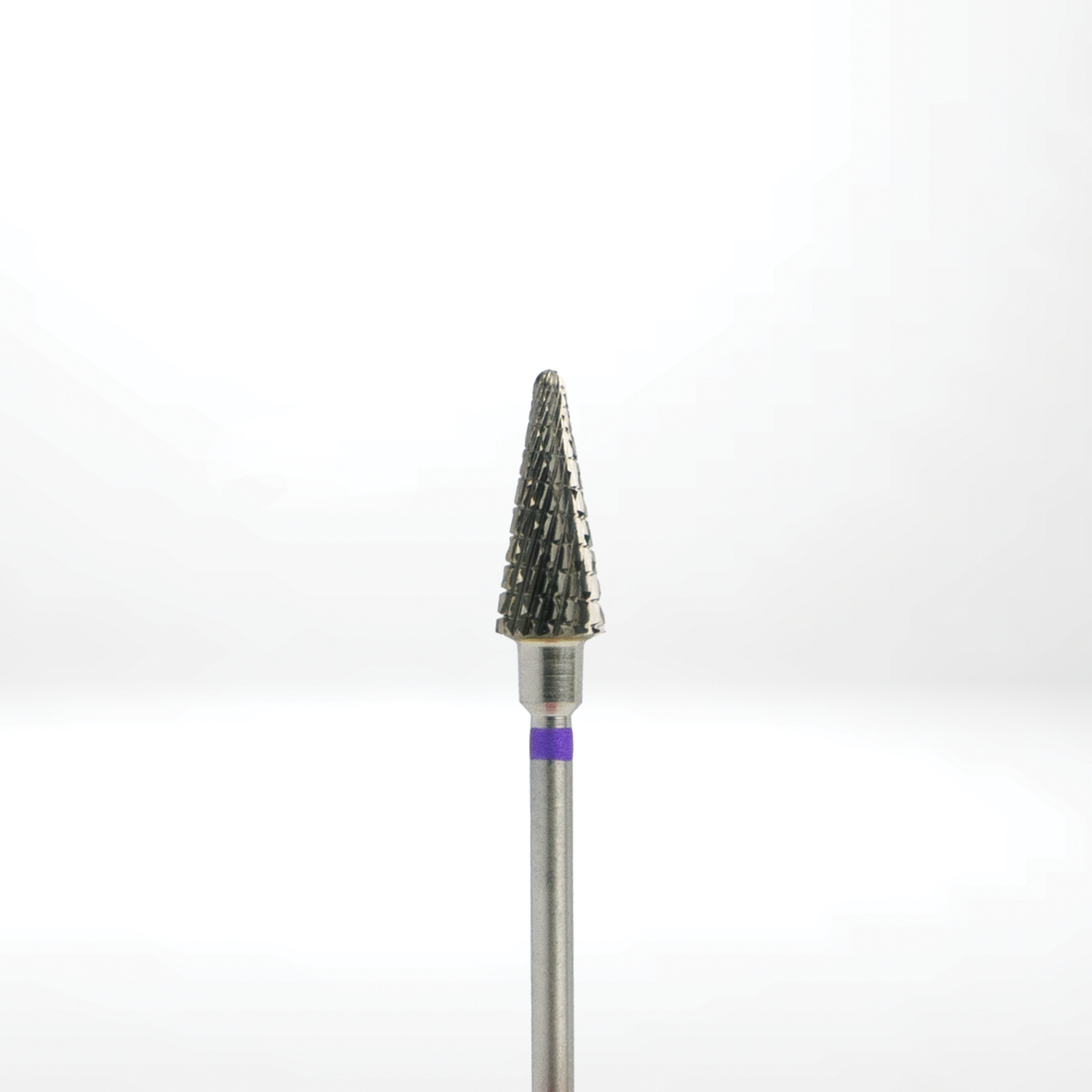 Nail drill bit carbide - TREE, 6 mm, violet