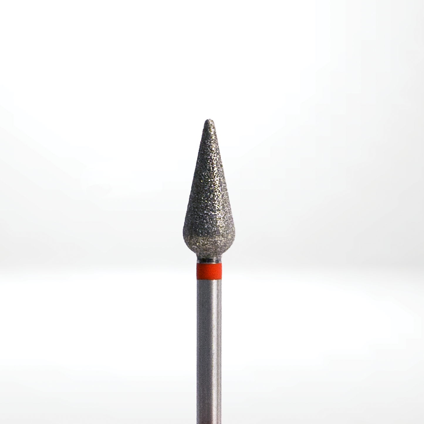 Diamond manicure bit - KMIZ - Drop, red big
