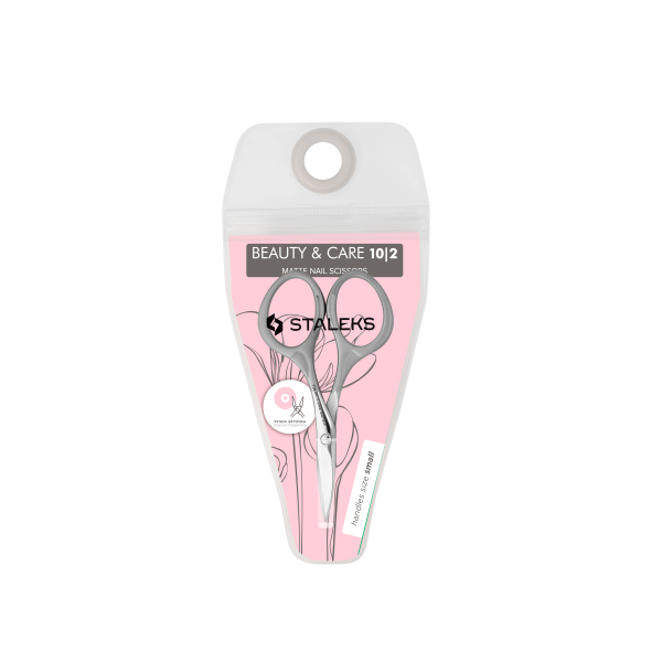 Matte nail scissors BEAUTY & CARE 10 TYPE 2