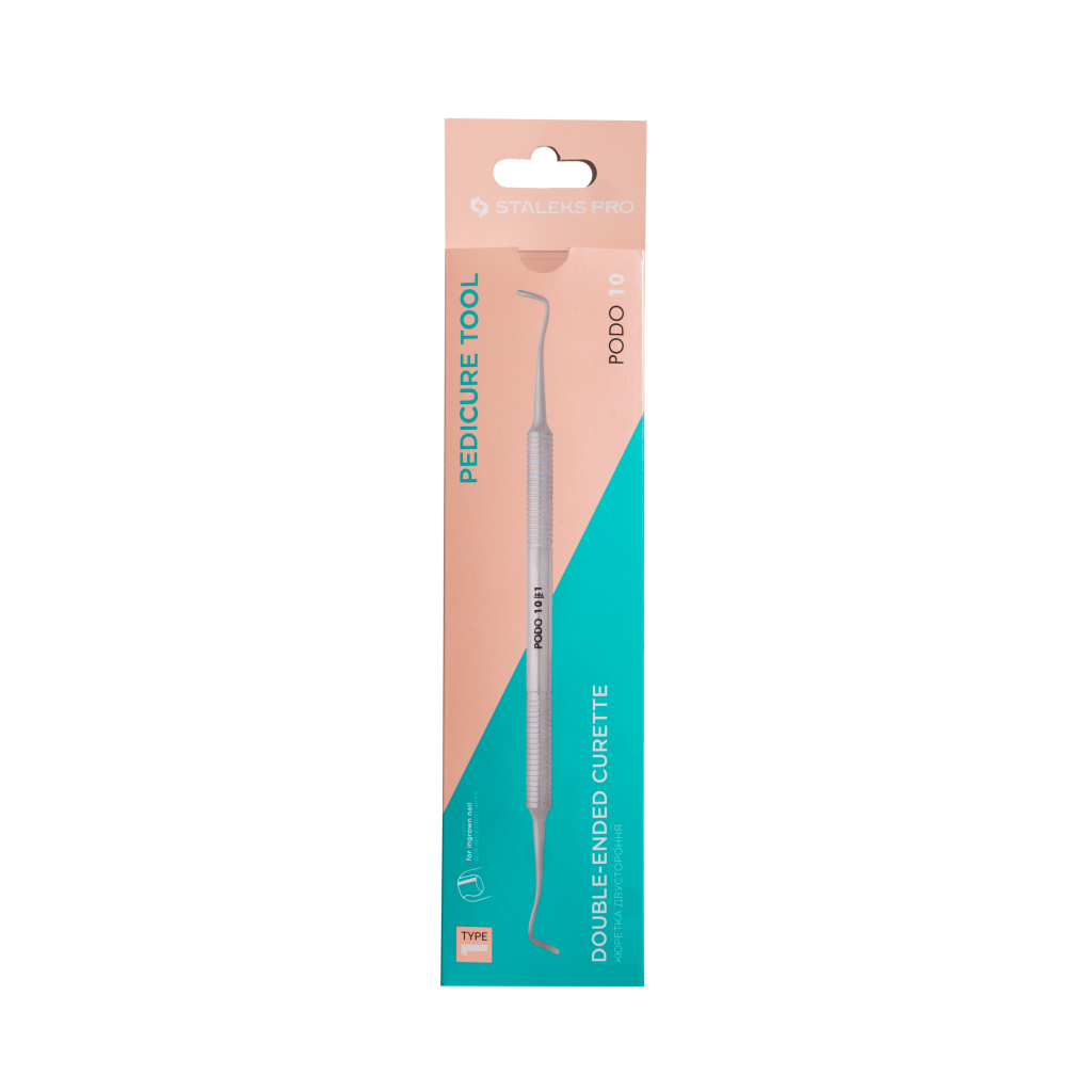 Pedicure tool PODO 10 TYPE 1 (double-ended curette)
