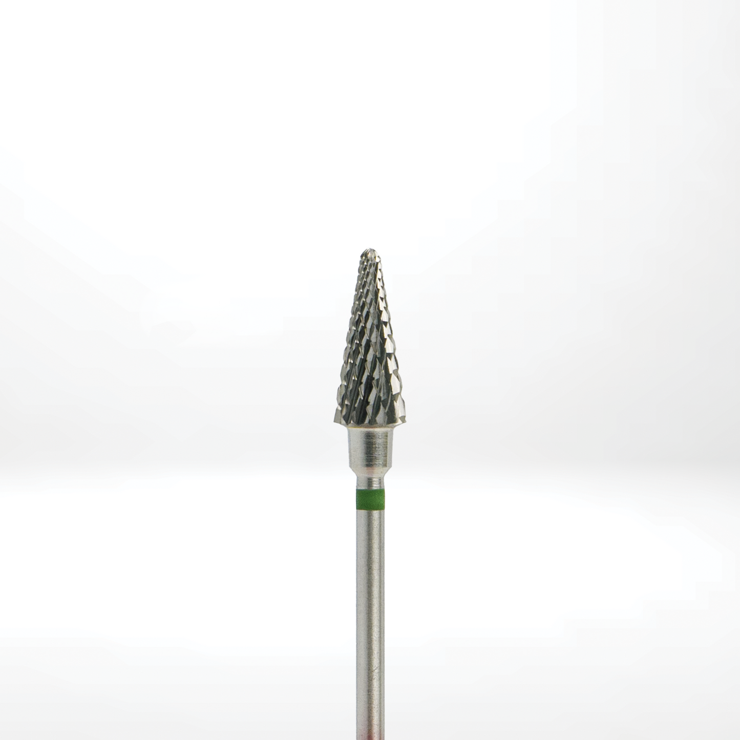 Nail drill bit carbide - TREE, 6 mm, green