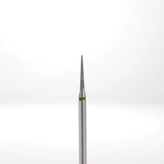 Diamond manicure bit - KMIZ - Spine, 1,2 mm, 10mm green