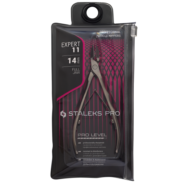 Professional cuticle nippers Expert 11/14 mm